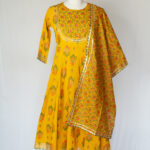 Yellow Dupatta Set