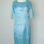 Sky Blue Silk Set