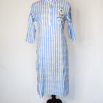 Blue & White Stripes