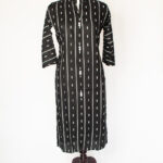 Black white Horizontal Stripes